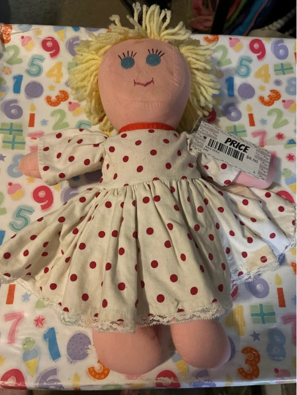 Vintage rag doll